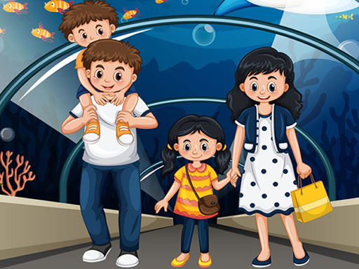 Day In Aquarium Hidden Stars - free online Browser game