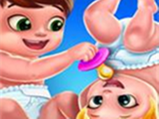 Baby Twins Caring Day - free online Browser game