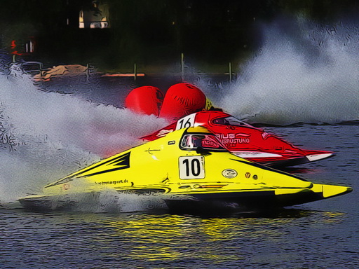 Motor Racing Boat - free online Browser game