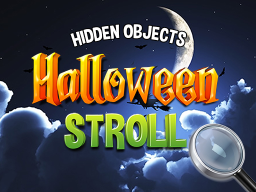 Hidden Objects Halloween Stroll - free online Browser game