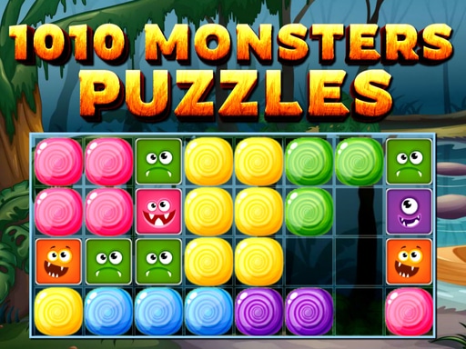 1010 Monster Puzzles - free online Browser game