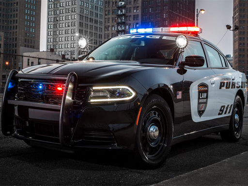 Police Cars Slide - free online Browser game