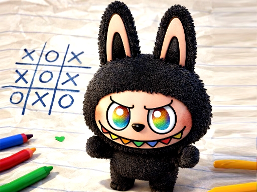 Labubu Tic Tac Toe - free online Browser game