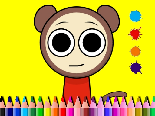 BTS Sprunki Valentine Coloring - free online Browser game