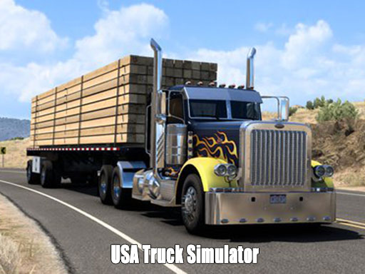 USA Truck Simulator 2024 - free online Browser game