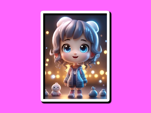 Chibi Doll Hidden Stars - free online Browser game