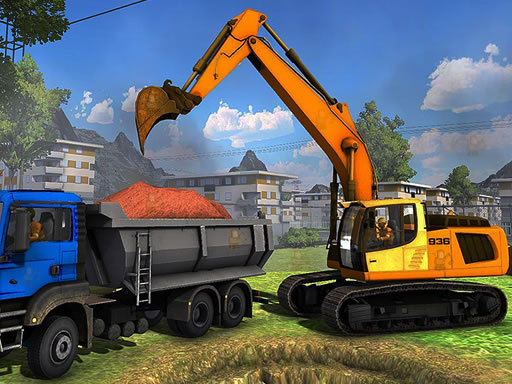 Construction Trucks Hidden Diggers - free online Browser game