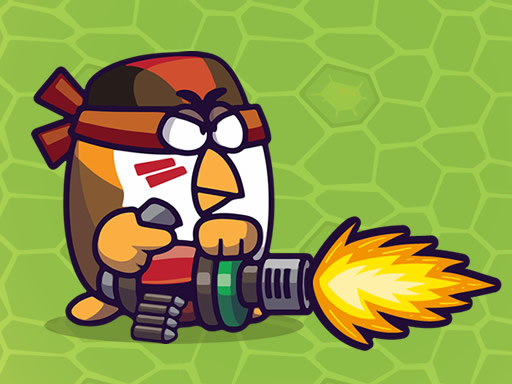 Chicken Wars: Merge Guns - free online Browser game