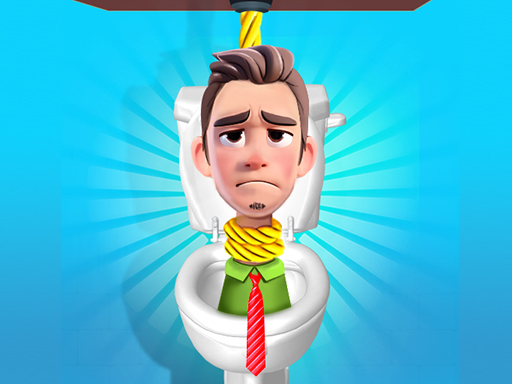 Rescue Skibd Rope Cut Puzzle - free online Browser game