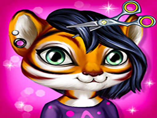 Cute Animal Hair Salon - free online Browser game