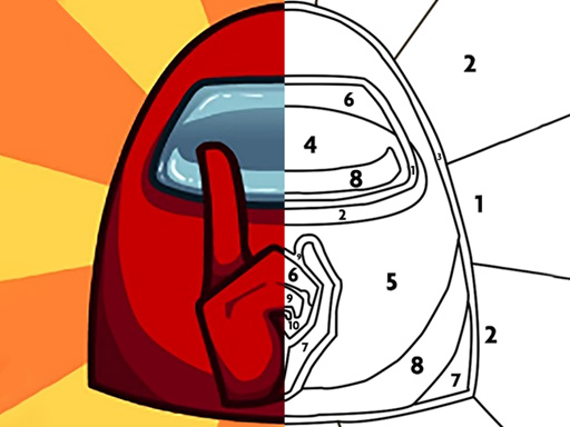 Among Us Coloring Book 1 - free online Browser game