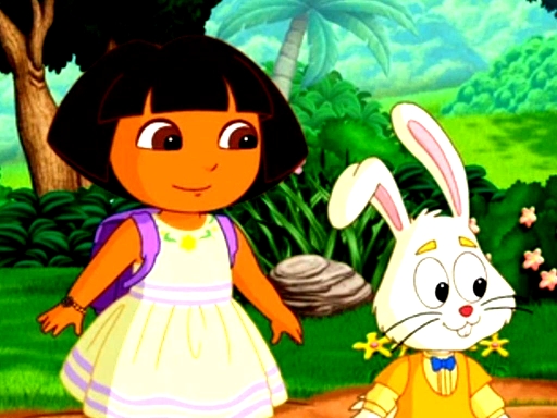 Dora Happy Easter Differences - free online Browser game