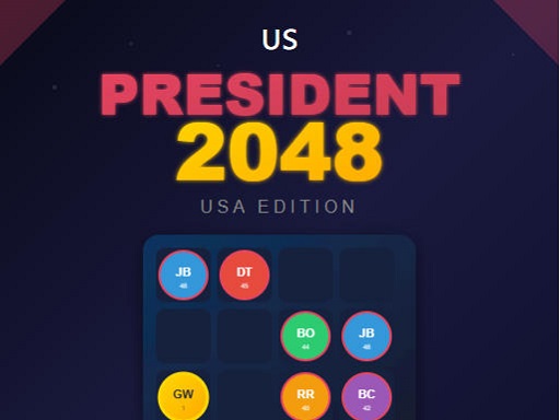 President 2048 - free online Browser game