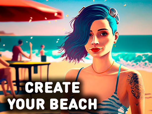 Create your beach - free online Browser game