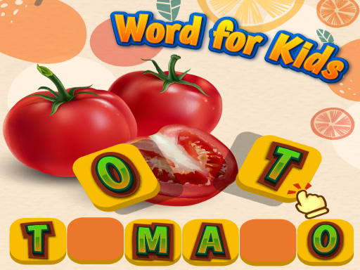 Fruits and Vegetables Word - free online Browser game