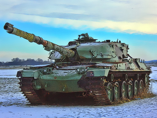 Military Tanks Jigsaw - free online Browser game