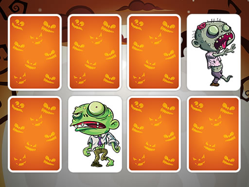 Happy Halloween Memory - free online Browser game