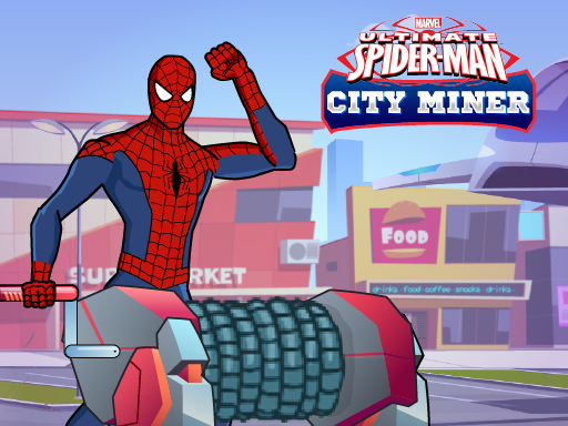 Spiderman Gold Miner - free online Browser game