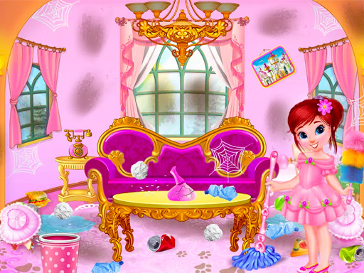 Princess House Cleanup - free online Browser game