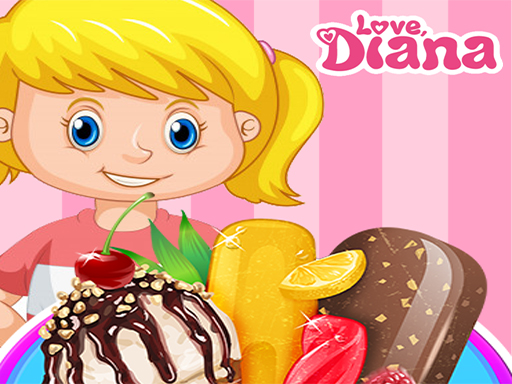 Diana Ice Cream - free online Browser game