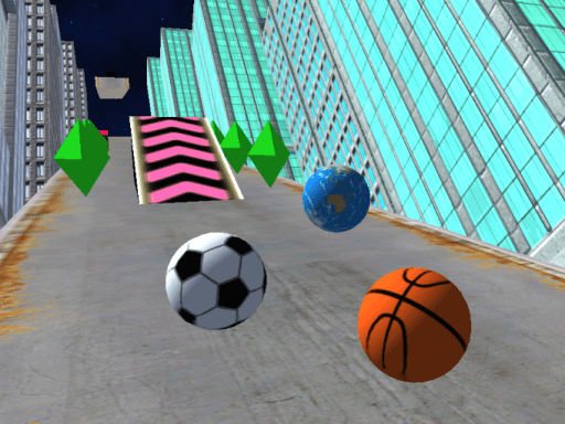Slope City 2 - free online Browser game