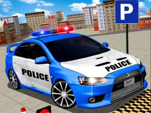 Modern Police Car Parking 3D - free online Browser game