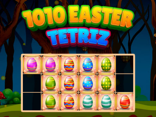 1010 Easter Tetriz - free online Browser game