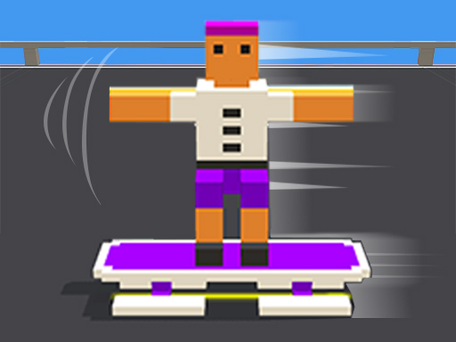 Blocky Skater Rush - free online Browser game