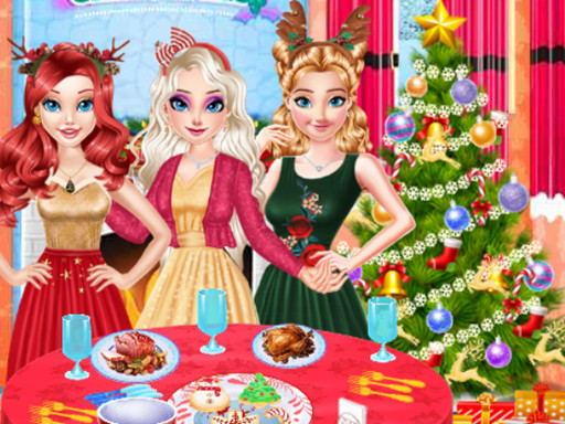 Princess Perfect Christmas Party Prep - free online Browser game
