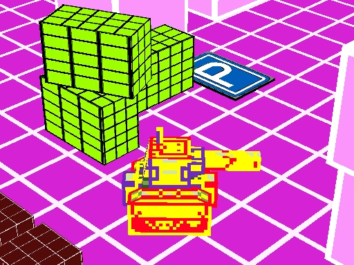 Little Yellow Tank Adventure - free online Browser game