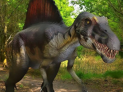 Dinosaurs Jigsaw - free online Browser game