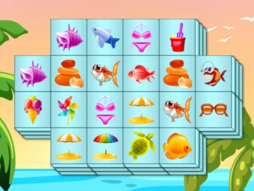 Summer Mahjong - free online Browser game