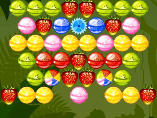 Bubble Shooter Fruits Candies - free online Browser game