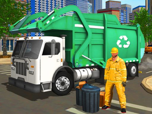 City Cleaner 3D Tractor Simulator - free online Browser game
