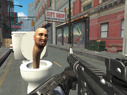 Dead Aim: Skibidi Toilets Attack - free online Browser game