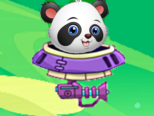 Baby Panda Space Adventure - free online Browser game