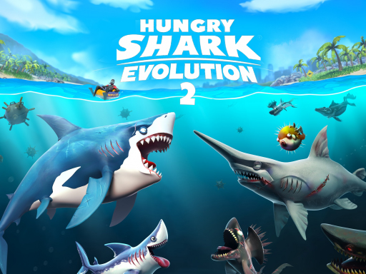 Hungry Shark Evolution 2 - free online Browser game