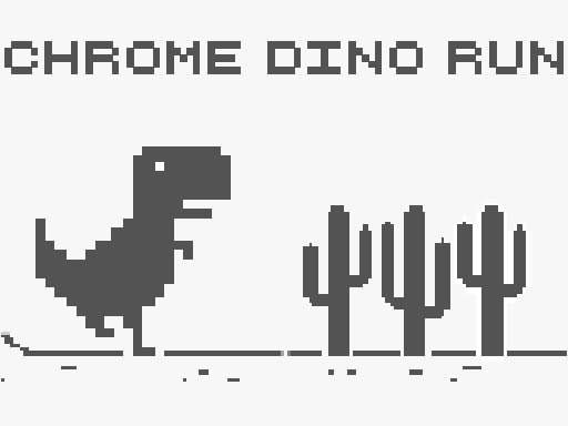 Chrome Dino Run - free online Browser game