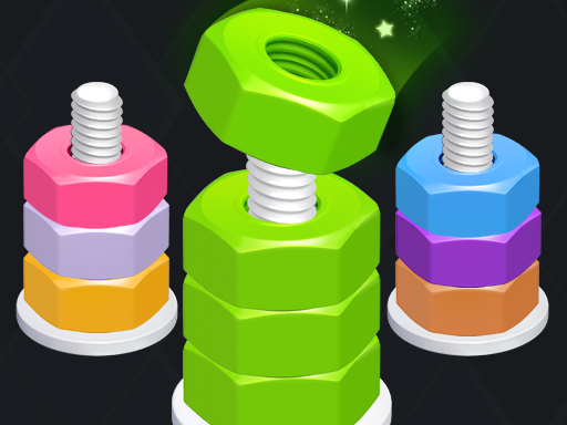 nuts puzzle:color sort - free online Browser game