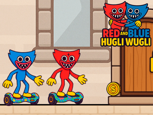 Red and Blue Hugli Wugli - free online Browser game