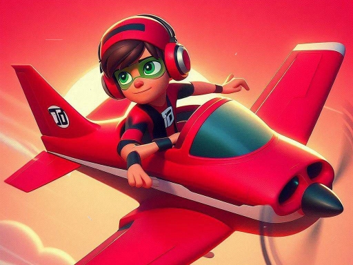 Ben 10 Tappy Plane - free online Browser game