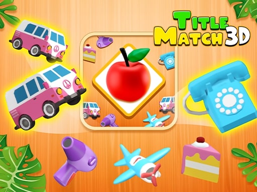 Tiled Match Three 3D - free online Browser game