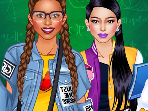 College Student Girl Dress Up - free online Browser game
