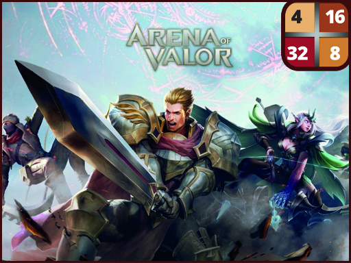 2048 Game - Arena of Valor - free online Browser game