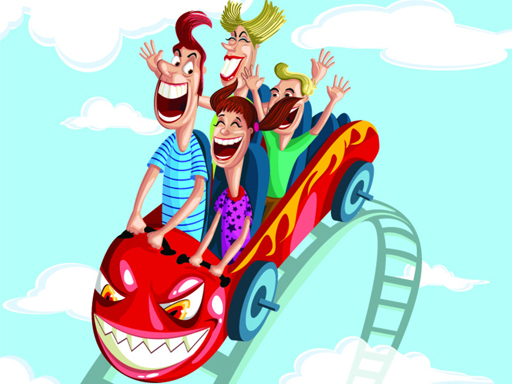 Roller coaster leap - free online Browser game