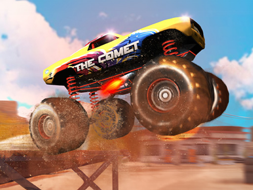 Monster Truck Stunt Racer - free online Browser game