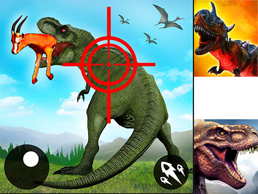 Dino Hunter 3D - free online Browser game