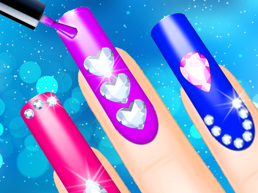 Glow Nails: Manicure Nail Salon Game for Girls - free online Browser game