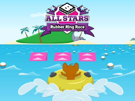 All Stars: Rubber Ring Race - free online Browser game