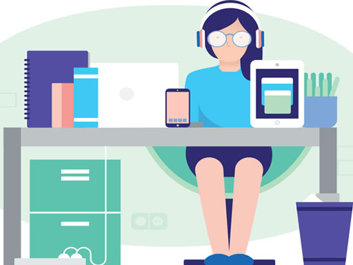 Cozy Office Difference - free online Browser game